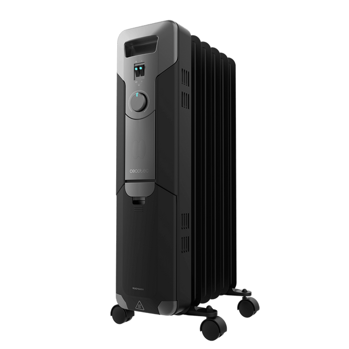 Radiator cu ulei Cecotec ReadyWarm 5000 Space Black, 1000 W, 3 trepte, 12 m², negru
