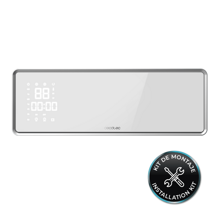Aerotermă ceramică de perete Cecotec ReadyWarm 5350 Power Box Ceramic Connected, 2000 W, Wi-Fi, afișaj LED