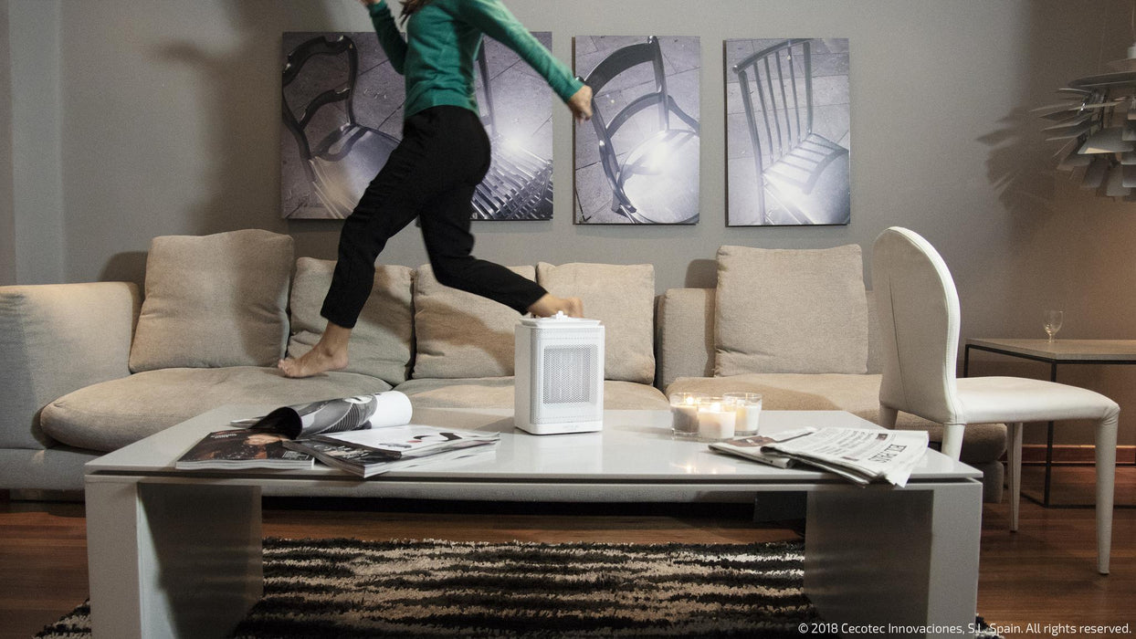Aerotermă ceramică Cecotec Ready Warm 6150 Ceramic Rotate Style, 1500 W, 3 moduri, oscilație 90°