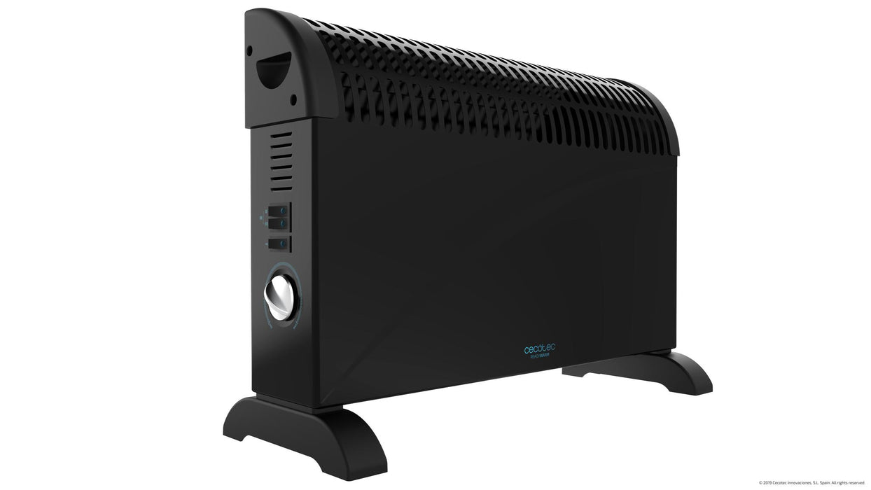 Convector electric Cecotec Ready Warm 6500 Turbo Convection, 2000 W, 3 trepte de putere, negru