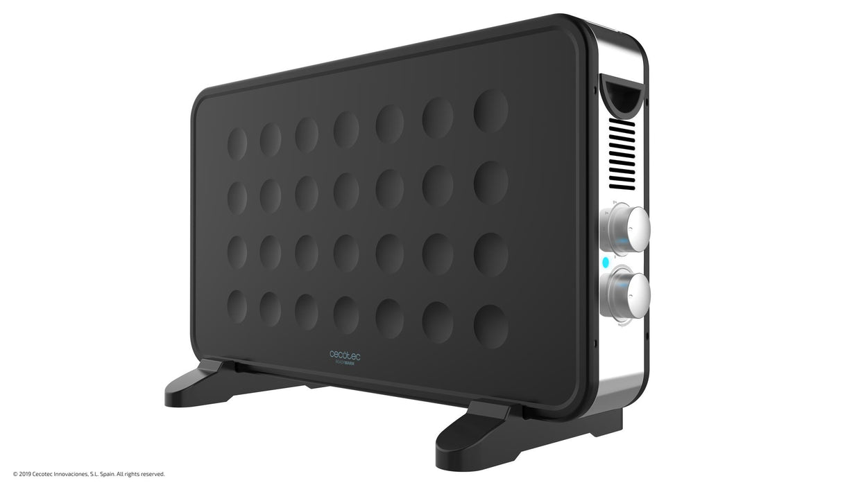 Convector Cecotec Ready Warm 6550 Turbo Convection Design, 2000 W, 4 moduri, negru