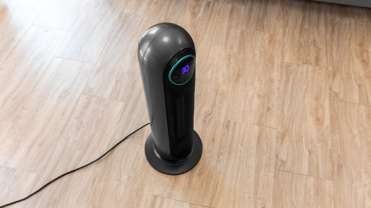 Calorifer ceramic Cecotec ReadyWarm 10150 Smart Ceramic Pro, 2200 W, 3 moduri, 23 × 23 × 61 cm, negru