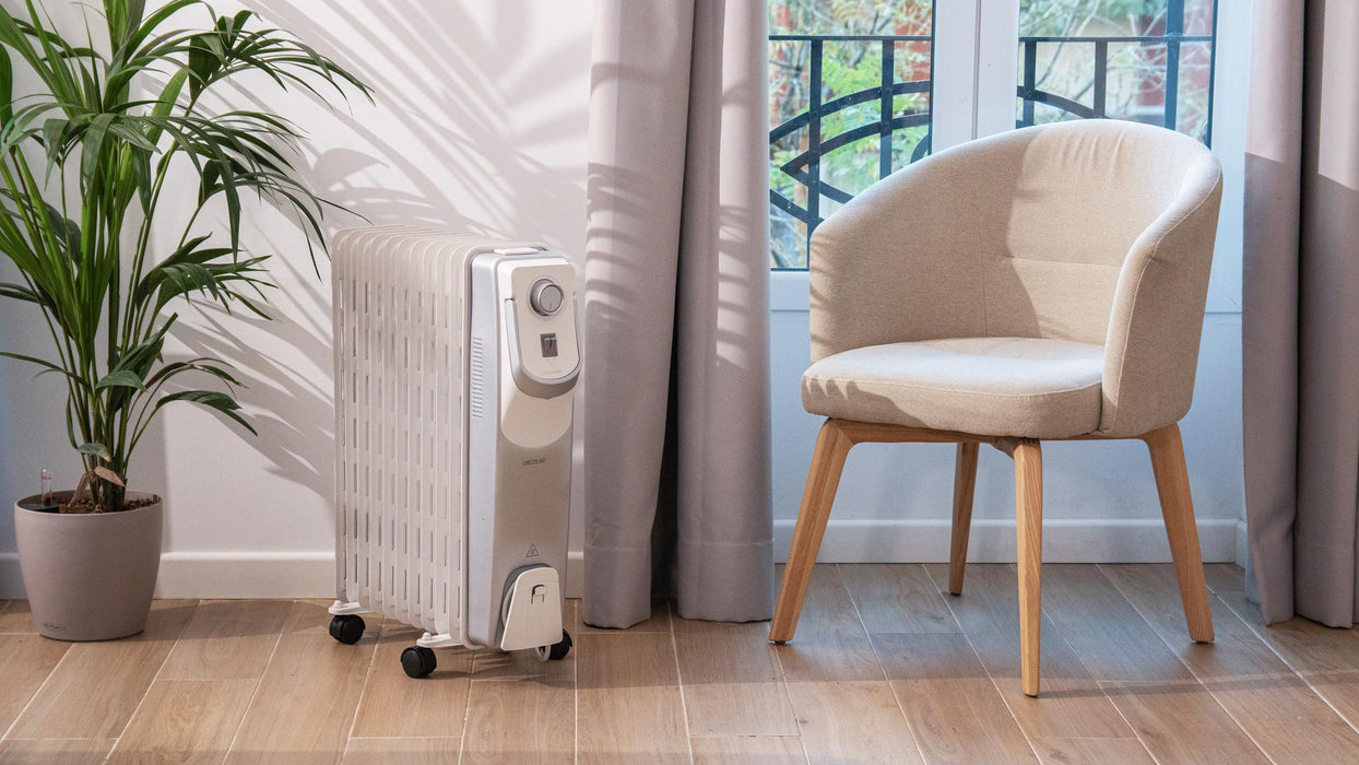 Radiator cu ulei Cecotec ReadyWarm 11000 Space 360, 2500 W, 11 elementi, 3 trepte, 28 m²