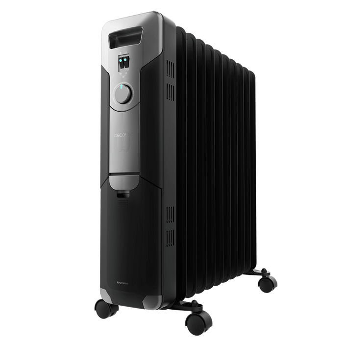 Radiator cu ulei Cecotec ReadyWarm 11000 Space Black, 2500 W, 11 elementi, pentru 25 m², negru