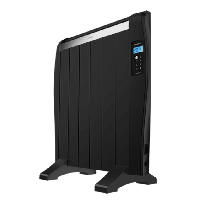 Radiator electric Cecotec ReadyWarm 1200 Thermal Black, 900 W, 6 elemente, pentru 10 m², negru