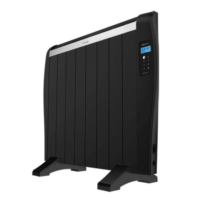 Radiator electric Cecotec ReadyWarm 1800 Thermal Black, 1200 W, pentru încăperi de până la 15 m², negru