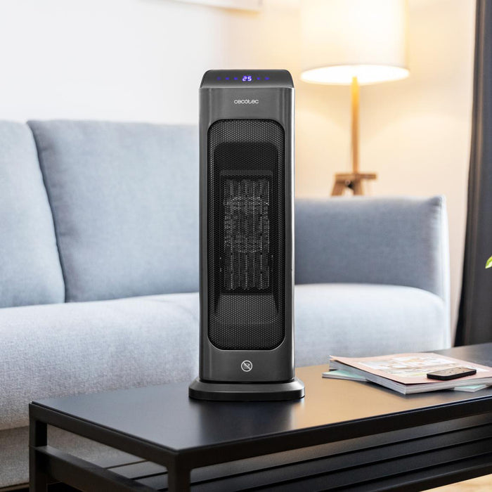 Aerotermă ceramică Cecotec ReadyWarm 6800 Ceramic Sky Smart, 2000 W, 3 moduri, neagră
