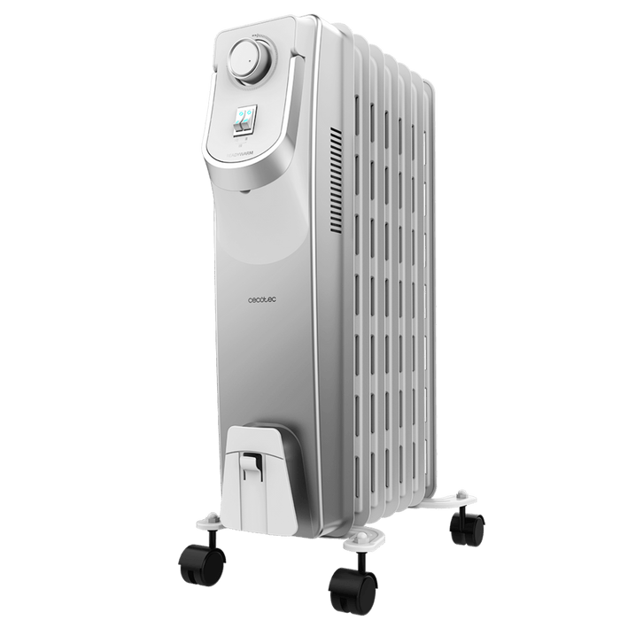 Calorifer cu ulei Cecotec ReadyWarm 7000 Space 360, 1500 W, 7 elementi, pentru 18 m²