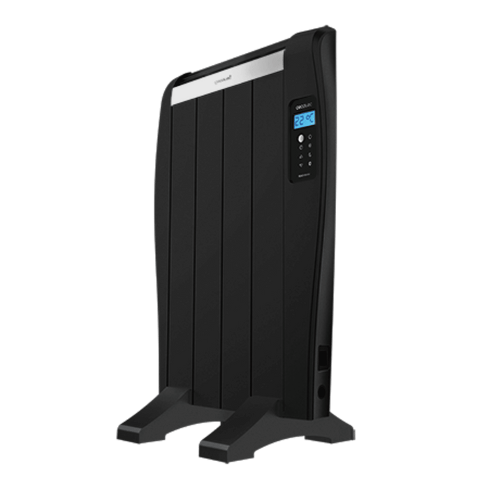 Radiator termic electric Cecotec ReadyWarm 800 Thermal Black, 600 W, 4 elementi, pentru 8 m², negru