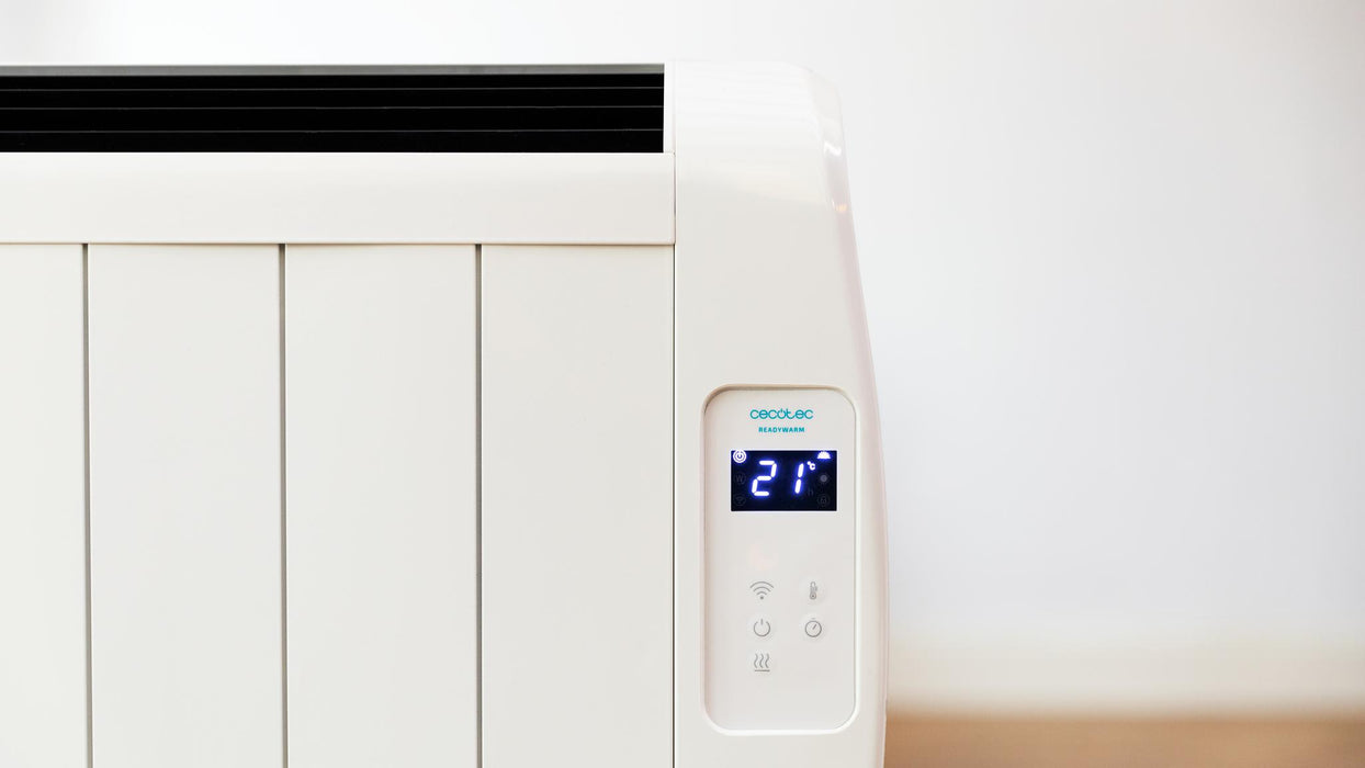 Radiator electric Cecotec Ready Warm 800 Thermal Connected, 600 W, 8 m², 4 elemente, alb
