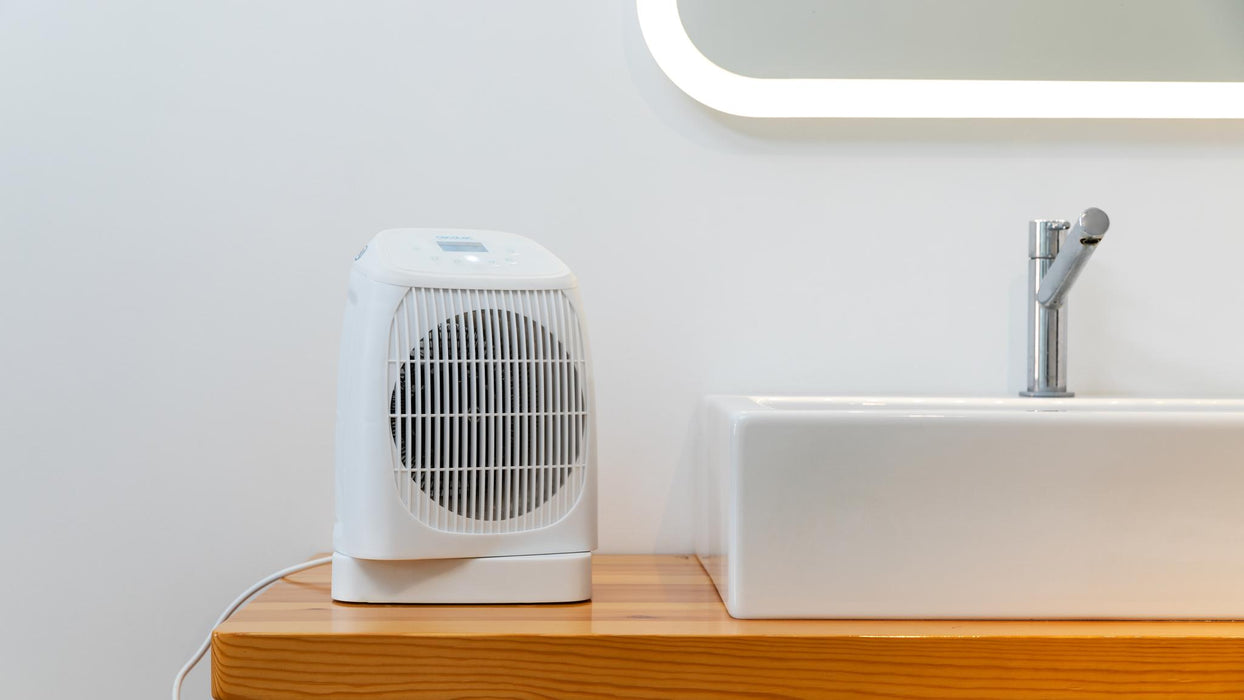 Termoventilator Cecotec Ready Warm 9870 Smart Rotate, 2000 W, 3 moduri, alb