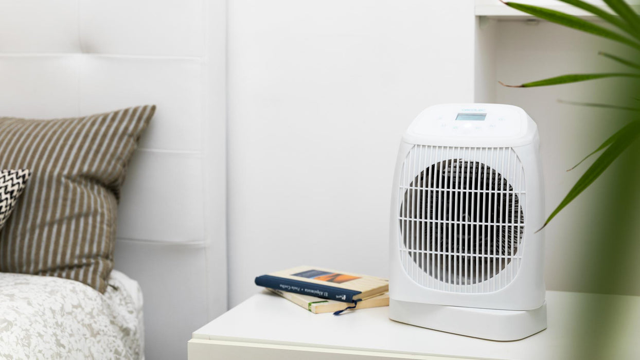 Termoventilator Cecotec Ready Warm 9870 Smart Rotate, 2000 W, 3 moduri, alb