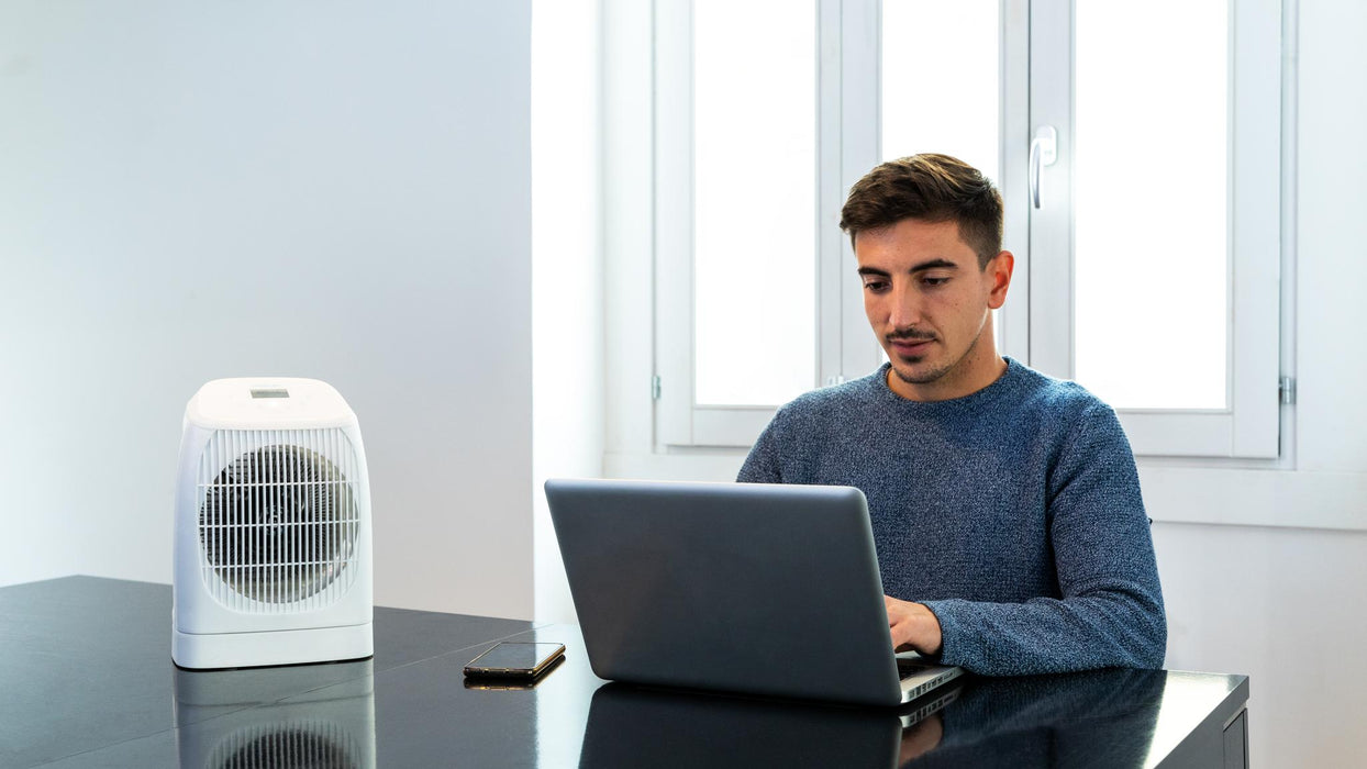 Termoventilator Cecotec Ready Warm 9870 Smart Rotate, 2000 W, 3 moduri, alb