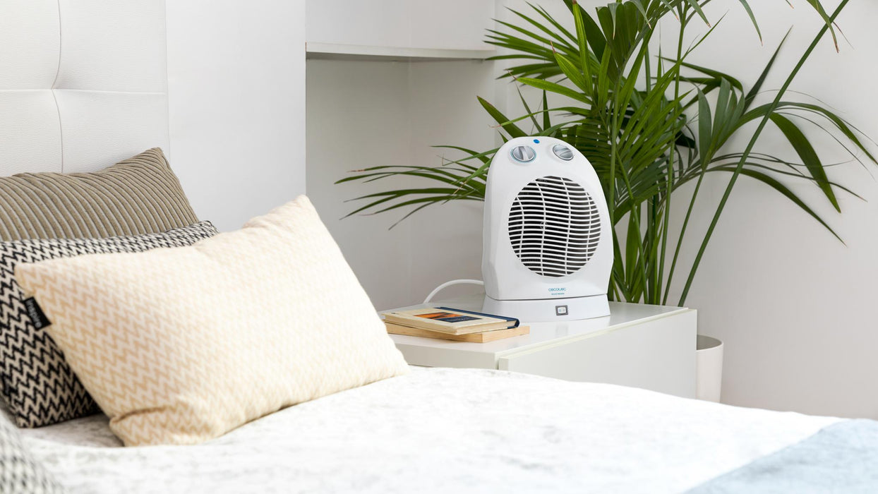 Termoventilator Cecotec Ready Warm 9890 Rotate Force, 2400 W, oscilație 60°, alb