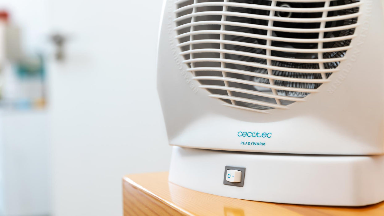 Termoventilator Cecotec Ready Warm 9890 Rotate Force, 2400 W, oscilație 60°, alb