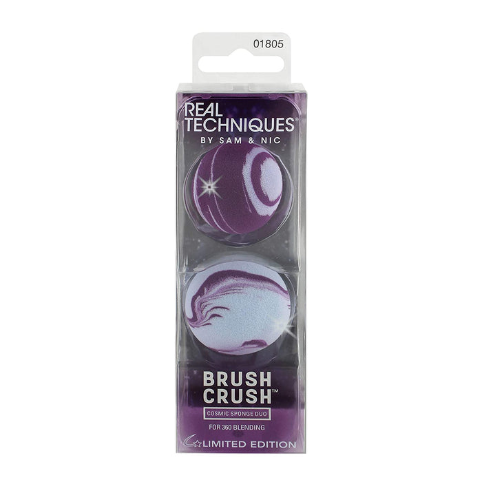 Burete de machiaj Real Techniques Crush, duo pentru blending, 2 buc