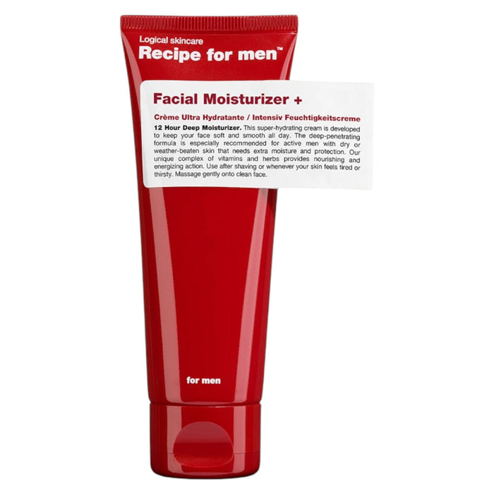Cremă hidratantă de față Recipe For Men Facial Moisturizer +, 75 ml