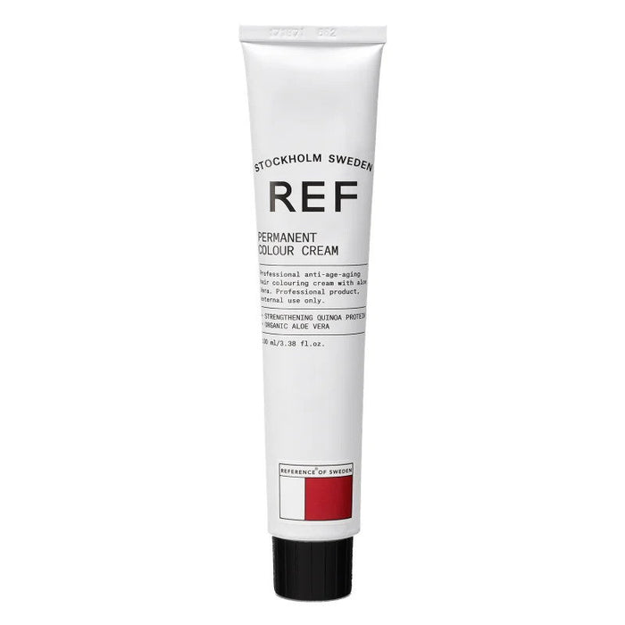 Vopsea permanentă de păr Ref Stockholm Permanent Colour, vegană, nuanța 8.1 Light Ash Blonde, 100 ml