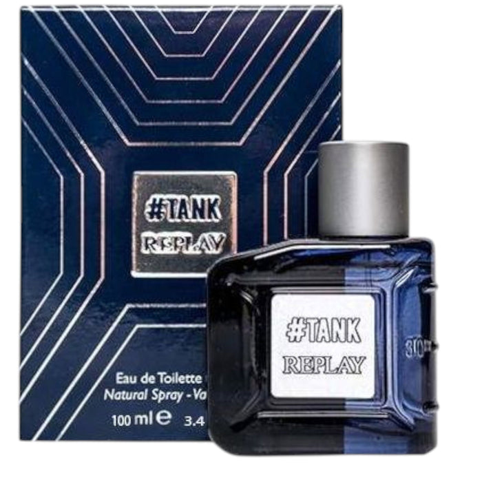 Apă de toaletă Replay #Tank, pentru bărbați, 100 ml