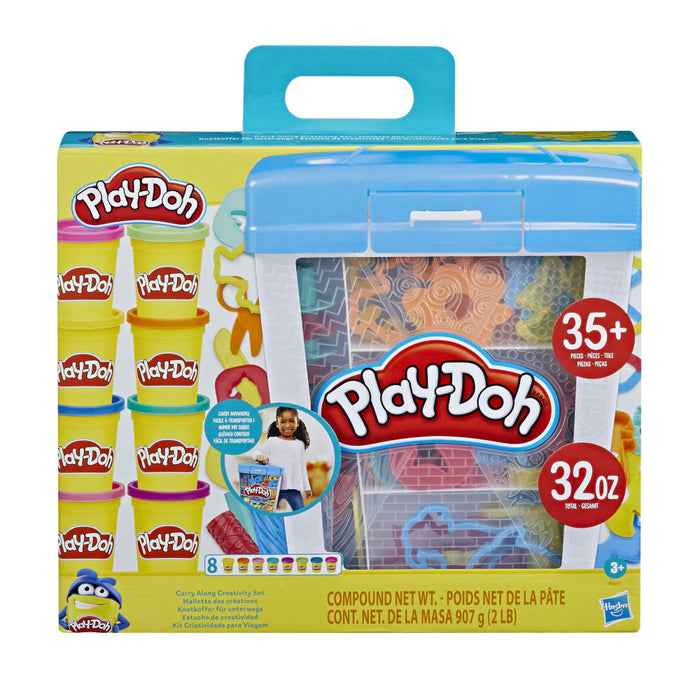 Set de plastilină Hasbro Play-Doh, 8 culori, 35+ piese, 907 g, 3+ ani