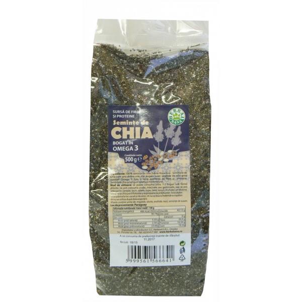 Semințe de chia Herbavit, 500 g