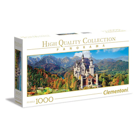 Puzzle Clementoni High Quality Collection Panorama, The Neuschwanstein Castle, 1000 piese