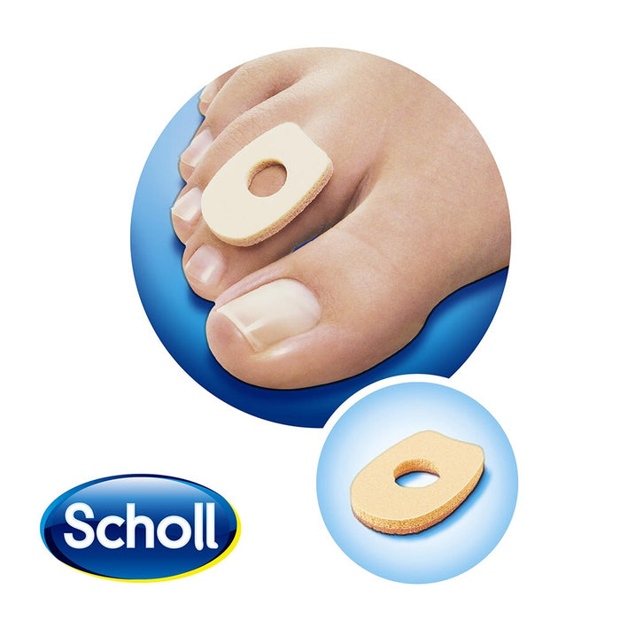 Pernuțe de protecție Scholl pentru bătături, din spumă, 9 bucăți