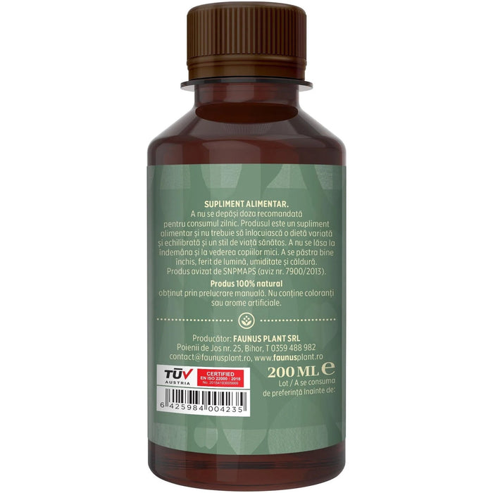 Tinctură Faunus Plant Prostatus, extract hidroalcoolic, 200 ml
