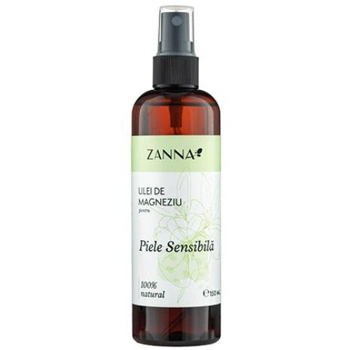 Ulei de corp Zanna cu magneziu, pentru piele sensibilă, spray, 150 ml