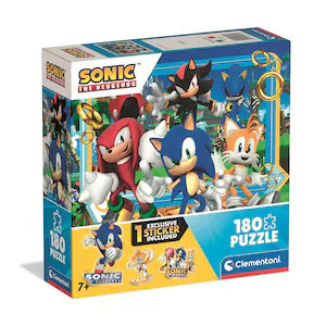 Puzzle Clementoni Sonic, 180 piese, 7+ ani