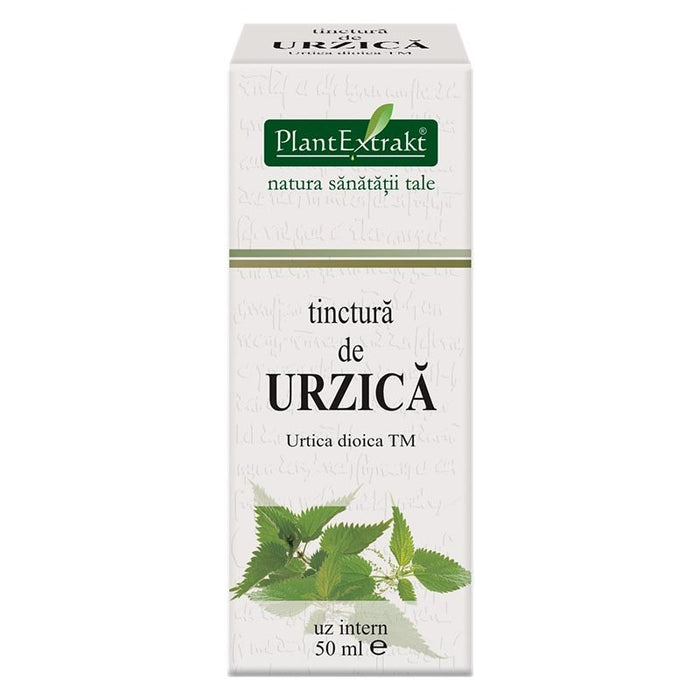 Tinctură PlantExtrakt de urzică vie (Urtica dioica TM), 50 ml