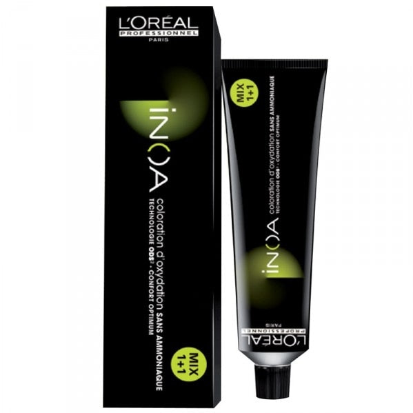 Vopsea de păr, L'Oreal Professionnel Inoa 7.34, maro închis, 60 ml