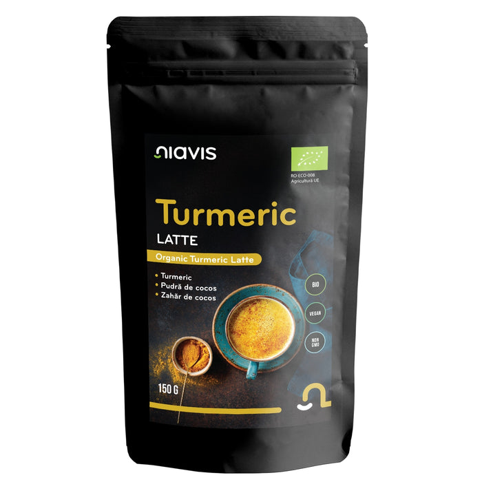 Pulbere pentru băutură turmeric latte Niavis, ecologică/BIO, 150 g