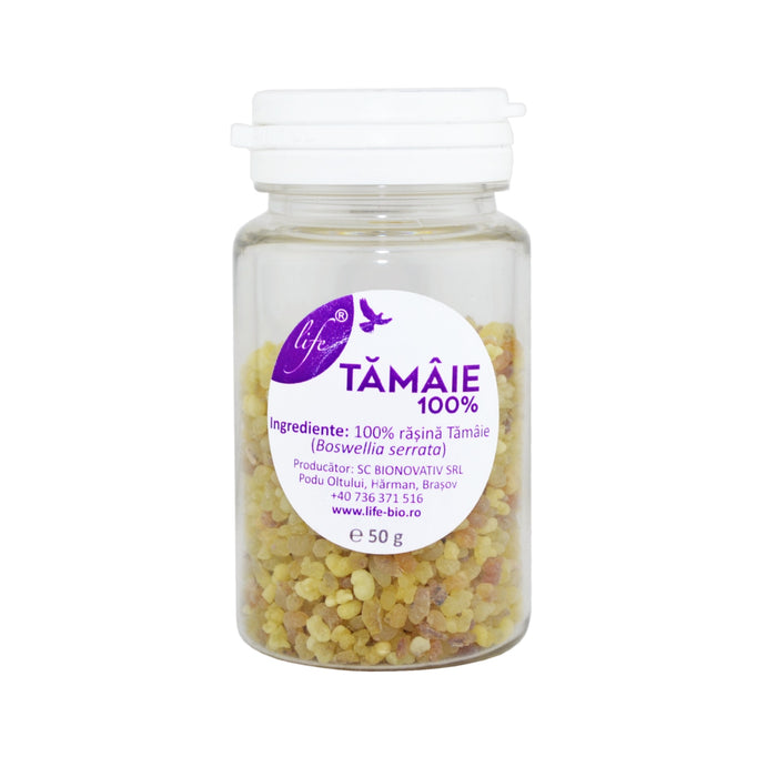 Rășină de tămâie Bionovativ, 100%, granule, 50 g