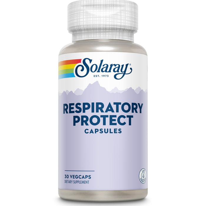 Supliment alimentar Solaray Respiratory Protect, capsule vegetale, 30 capsule