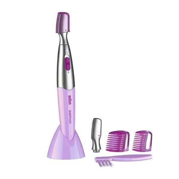 Trimmer Braun pentru sprâncene și zona bikini, 2 capete, fără fir