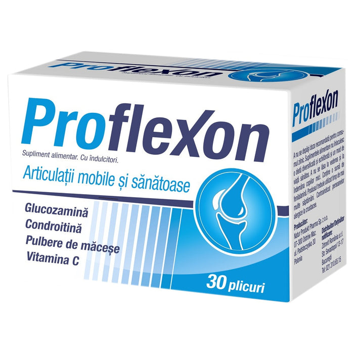 Supliment alimentar Zdrovit Proflexon cu glucozamină și condroitină, 30 plicuri