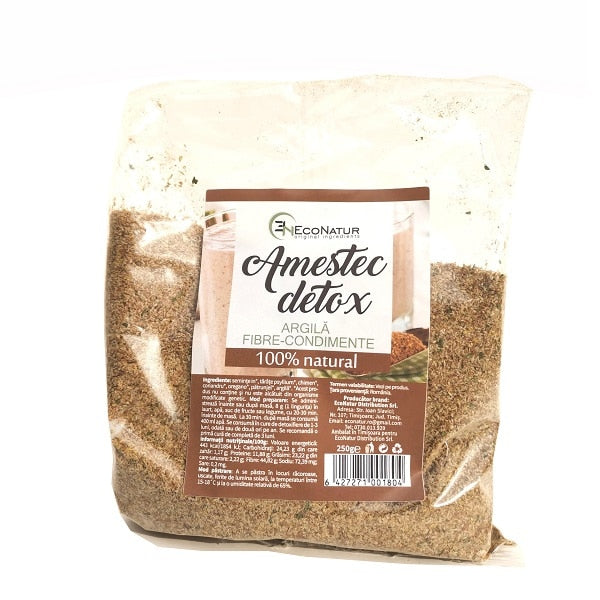 Amestec alimentar EcoNatur Detox, 250 g