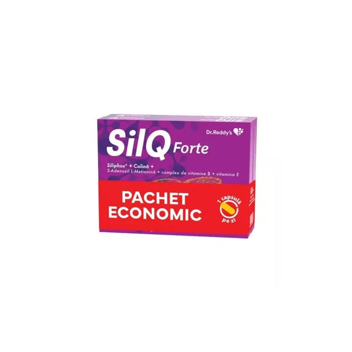 Supliment alimentar Dr. Reddy's SilQ Forte cu extract de armurariu, 2 x 15 capsule