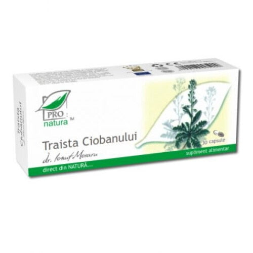Supliment alimentar MEDICA Traista ciobanului, 30 capsule