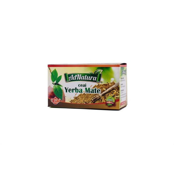 Ceai Yerba Mate Adserv, 20 plicuri x 1,5 g