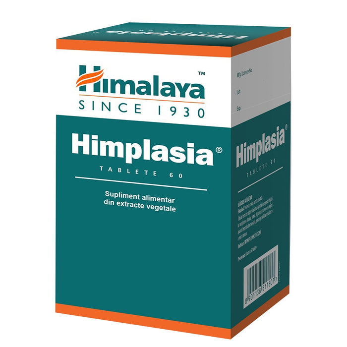 Supliment alimentar Himalaya Himplasia, pentru bărbați, 60 comprimate