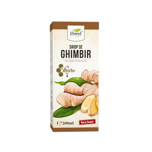 Sirop Dorel Plant de ghimbir cu miere, 200 ml