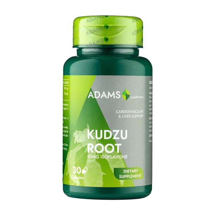 Supliment alimentar Adams Vision Kudzu Root, 375 mg, 30 capsule vegetale
