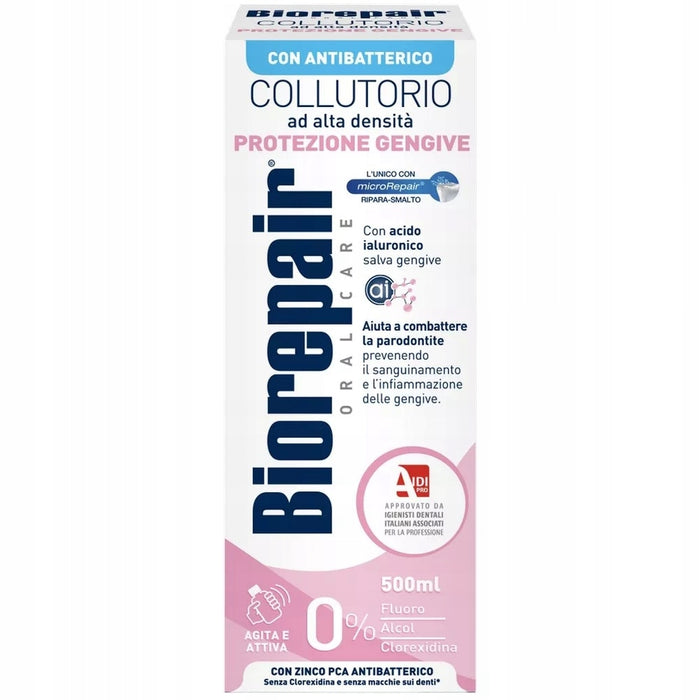 Apă de gură, Biorepair Gum Protection, 500 ml, fără alcool