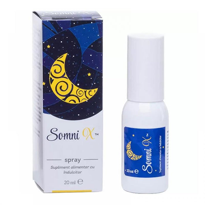 Supliment alimentar Naturpharma Somni X, spray cu melatonină, 20 ml