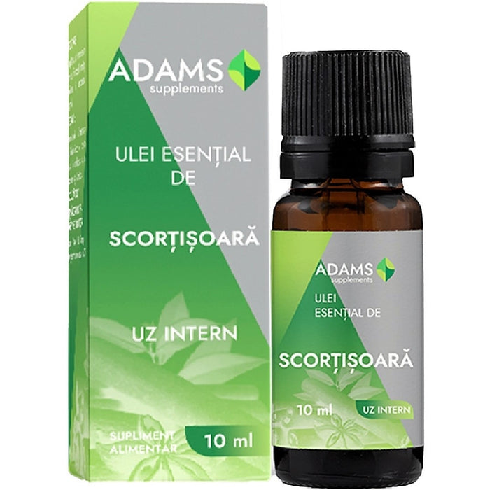 Ulei esențial Adams Supplements de scorțișoară, pentru uz intern, 10 ml