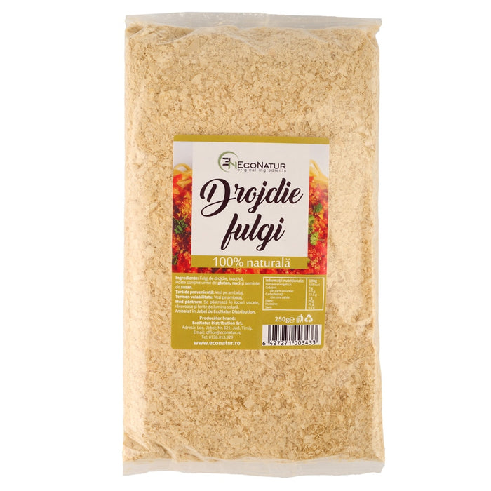 Fulgi de drojdie inactivă EcoNatur, 250 g