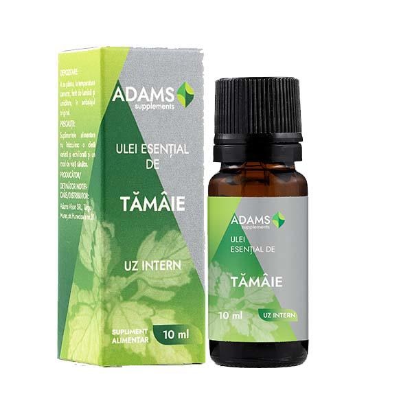 Supliment alimentar Adams Vision, ulei esențial de tămâie pentru uz intern, 10 ml