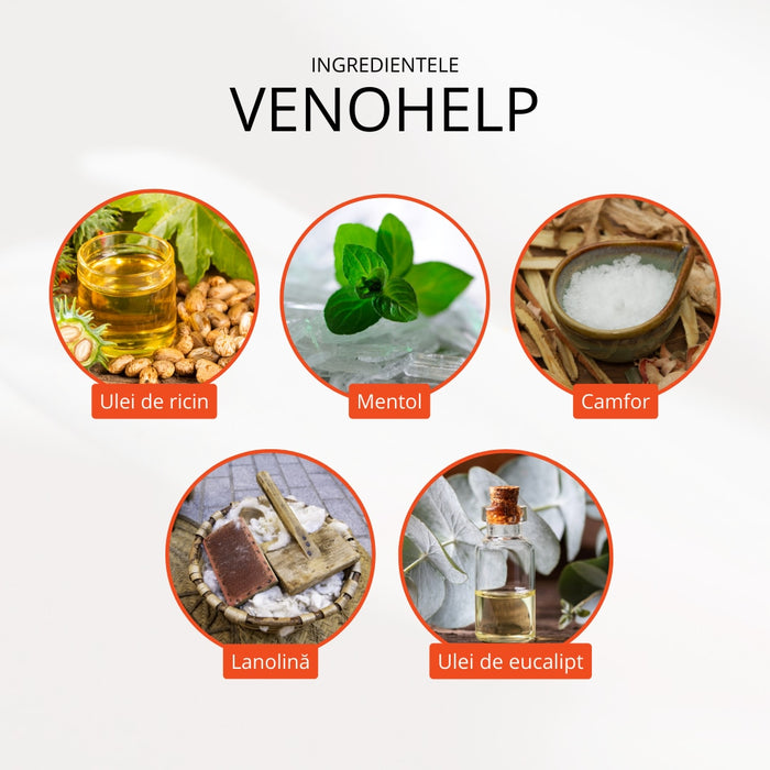 Cremă pentru picioare Dr. Balint Venohelp, 100 ml